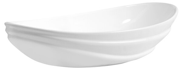 BPS-koupelny Keramické umyvadlo na desku LAVI WH LN 625 62x36 cm, bílé lesk