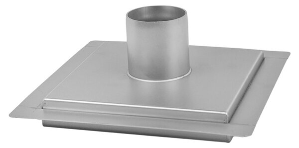 BPS-koupelny Čtvercový sprchový odtokový žlab DL08 QUBE G3 ST 15x15 cm, satén