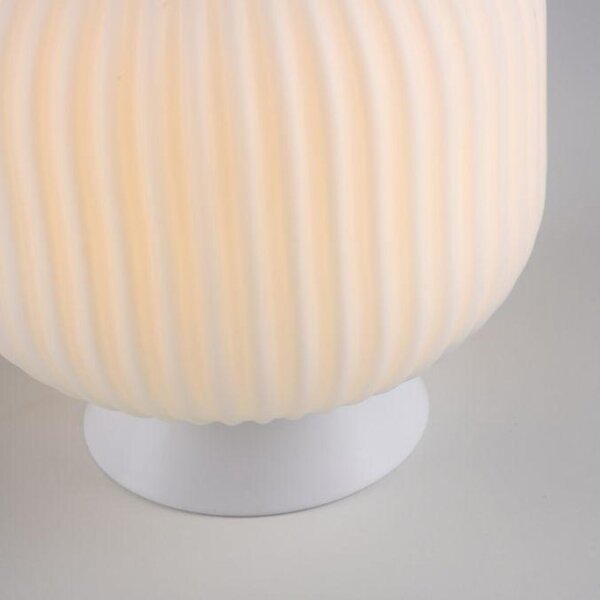 PAUL NEUHAUS JUST LIGHT Kolekce Schöner Wohnen stolní lampa NAMI, bílá, E27, vhodné pro LED žárovky