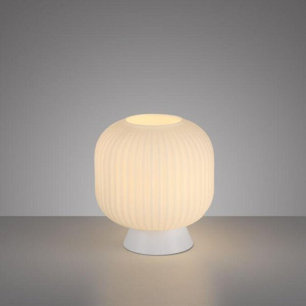 PAUL NEUHAUS JUST LIGHT Kolekce Schöner Wohnen stolní lampa NAMI, bílá, E27, vhodné pro LED žárovky