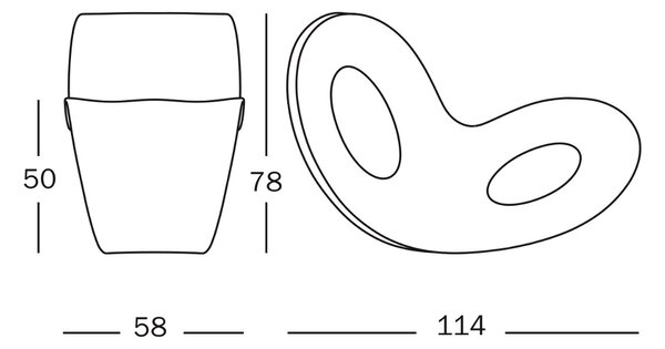 Magis designové křeslo Voido