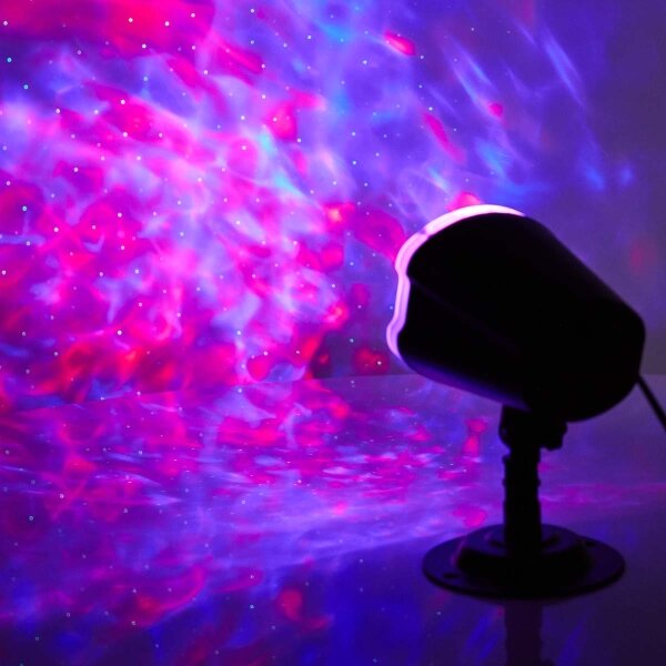 Nedis CLPR3 - LED Laserový projektor 6W/230V IP65 + dálkové ovládání