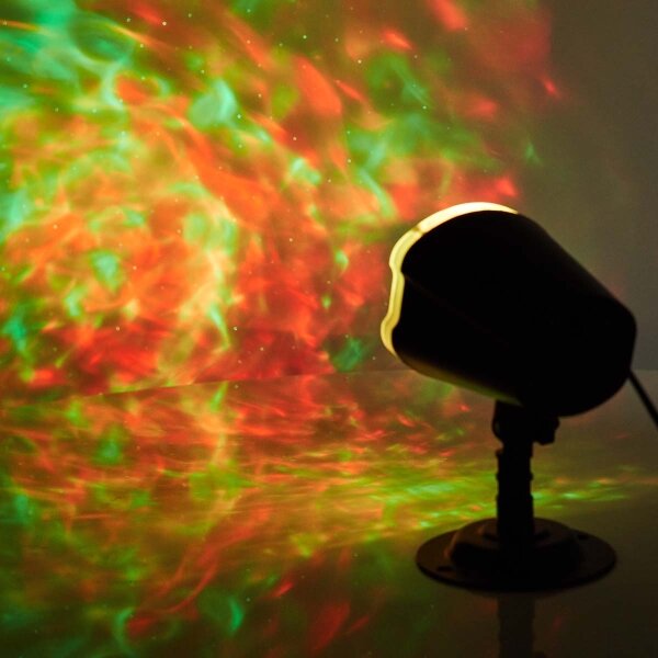 Nedis CLPR3 - LED Laserový projektor 6W/230V IP65 + dálkové ovládání