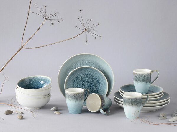 KOMBINOVANÁ SOUPRAVA, 16dílné, kamenina Creatable - Online Only nádobí, Online Only