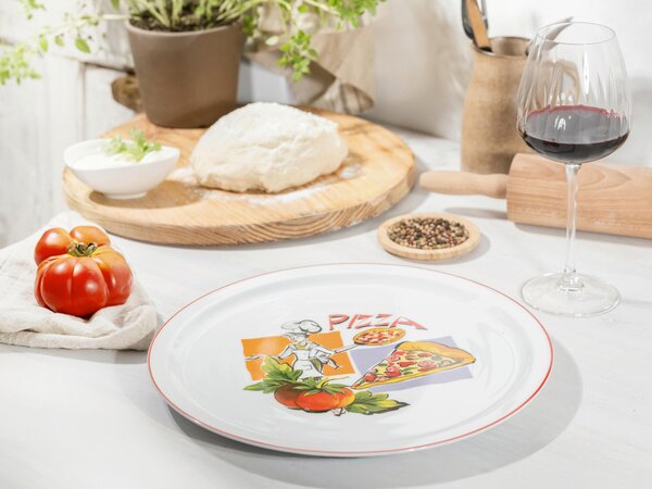 TALÍŘ NA PIZZU porcelán keramika 30/40/10 cm Creatable - Kolekce nádobí, Online Only