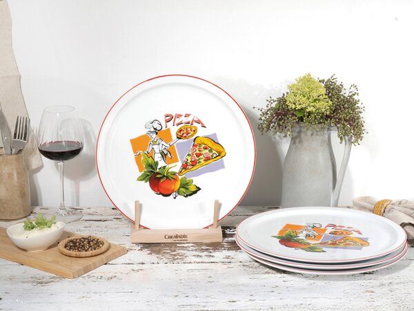 TALÍŘ NA PIZZU porcelán keramika 30/40/10 cm Creatable - Kolekce nádobí, Online Only