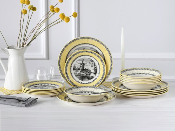 JÍDELNÍ SOUPRAVA 18dílnépórovina Creatable - Online Only nádobí, Online Only