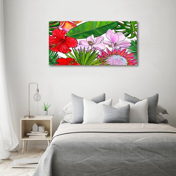 Moderní obraz canvas na rámu Havajské květiny oc-135437708