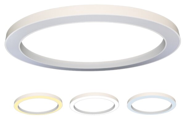 LED Stropní svítidlo LED/115W/230V 3000/4000/6500K pr. 120 cm bílá