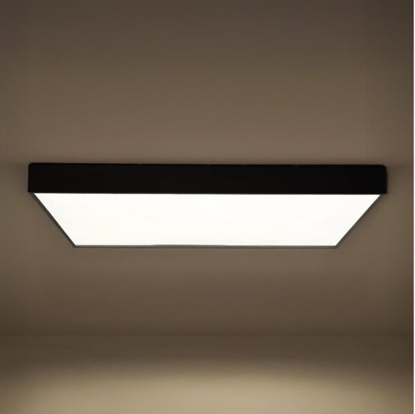LED Stropní svítidlo LED/340W/230V 3000/4000/6500K 100x100 cm černá
