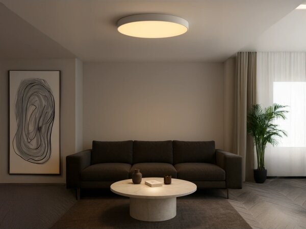 LED Stropní svítidlo LED/200W/230V 3000/4000/6500K pr. 100 cm bílá