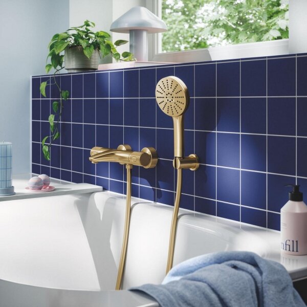 GROHE 134864GN00 - Ruční sprcha VITALIO JOY+ 120 mm broušená zlatá