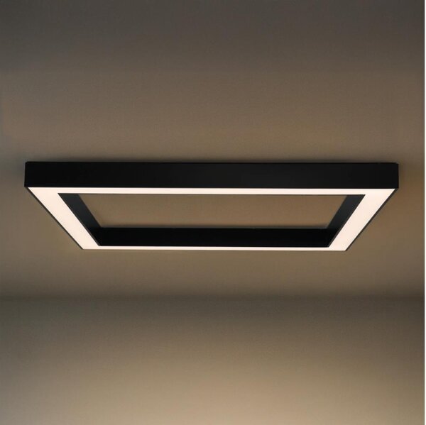 LED Stropní svítidlo LED/150W/230V 3000/4000/6500K 120x120 cm černá