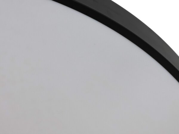 LED Stropní svítidlo LED/300W/230V 3000/4000/6500K pr. 120 cm černá