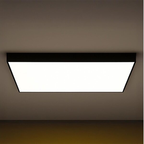 LED Stropní svítidlo LED/480W/230V 3000/4000/6500K 120x120 cm černá