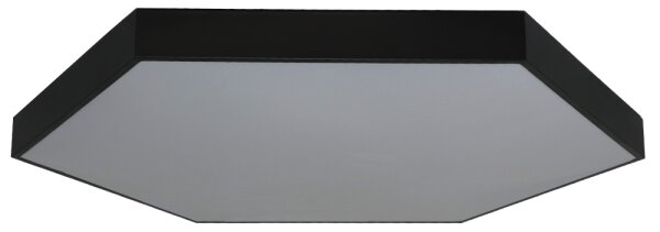 LED Stropní svítidlo LED/240W/230V 3000/4000/6500K pr. 120 cm černá