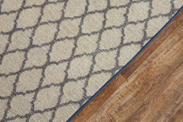 MK Original: Produkty s rodokmenem, Ručně tkaný voňavý kusový koberec Vetiver 03, 120x170, béžová, exteriér