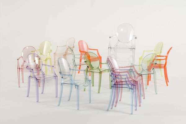 Kartell designové dětské židle Lou Lou Ghost