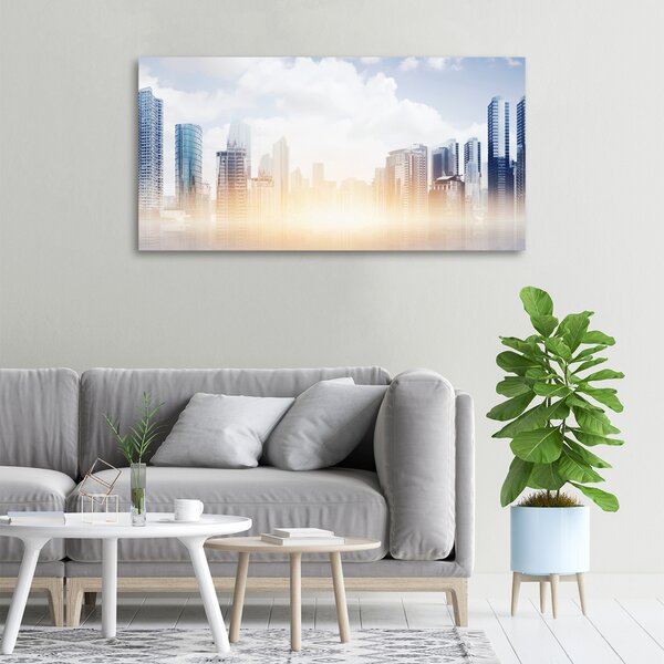 Foto obraz canvas Mrakodrap oc-136133986