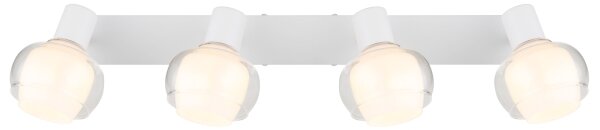 Globo 54309-4W - Bodové svítidlo TOKKI 4xE14/40W/230V bílá