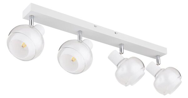 Globo 54309-4W - Bodové svítidlo TOKKI 4xE14/40W/230V bílá