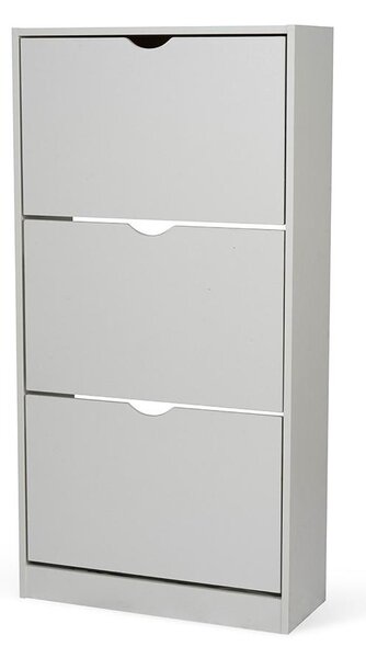 Botník AVENBERG SLIM FLIP 3 šedý