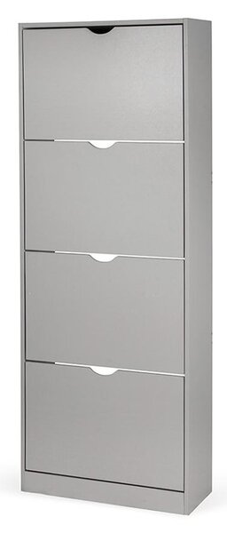 Botník AVENBERG SLIM FLIP 4 šedý