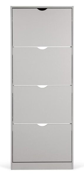 Botník AVENBERG SLIM FLIP 4 šedý