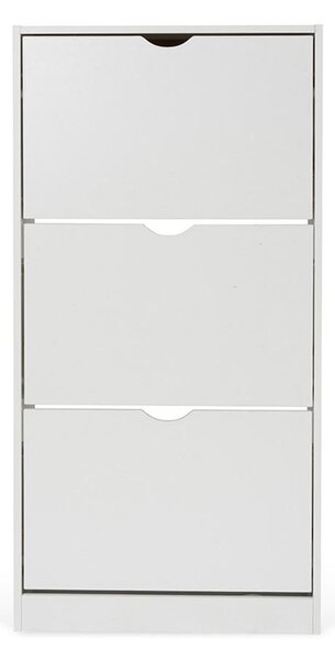 Botník AVENBERG SLIM FLIP 3 bílý