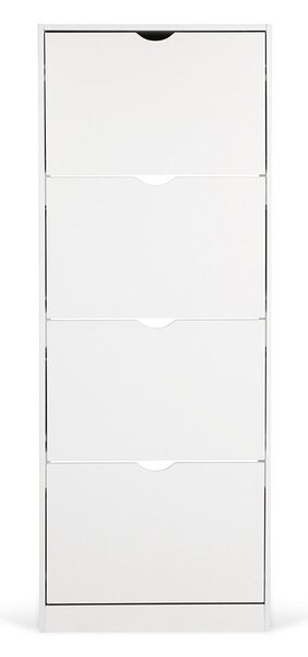 Botník AVENBERG SLIM FLIP 4 bílý