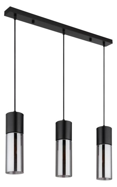 Globo 21000-3HBN - Lustr na lanku ANNIKA 3xE27/25W/230V černá