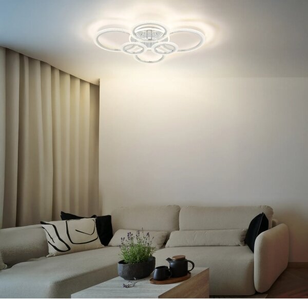 Globo 67366-48 - LED Stropní svítidlo SALINAS 48W/230V 60,5x78 cm