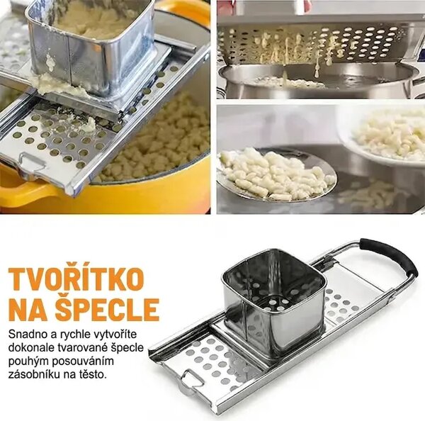 Spaetzlepro™ Nerezový Lis Na špecle