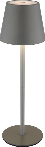 Globo 58488G-LED Stm dot nab ven stolní lampa VANNIE 3W/5V IP54 1800mAh šedá