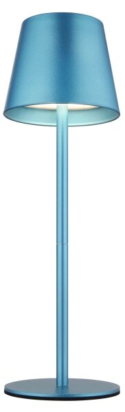 Globo 58488BL-LED Stm dot nab ven stolní lampa VANNIE 3W/5V IP54 1800mAh modrá