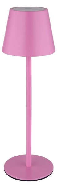 Globo 58488P-LED Stm dot nab ven stolní lampa VANNIE 3W/5V IP54 1800mAh růžová