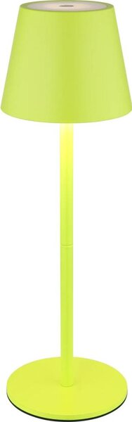 Globo 58488NG-LED Stm dot nab ven stolní lampa VANNIE 3W/5V IP54 1800mAh zelená
