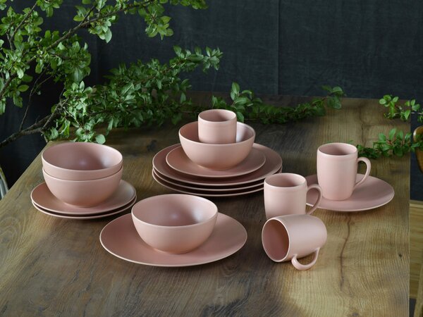 KOMBINOVANÁ SOUPRAVA, 16dílné, kamenina Creatable - Online Only nádobí, Online Only