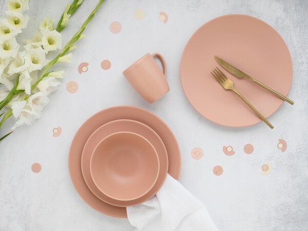 KOMBINOVANÁ SOUPRAVA, 16dílné, kamenina Creatable - Online Only nádobí, Online Only