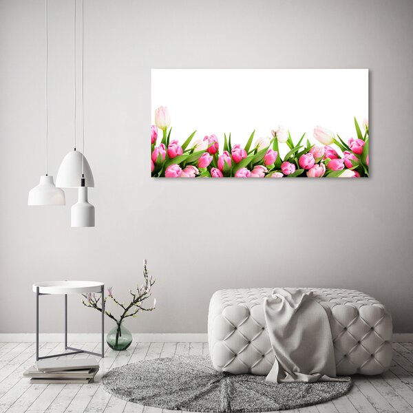 Foto obraz canvas Růžové tulipány oc-138798865