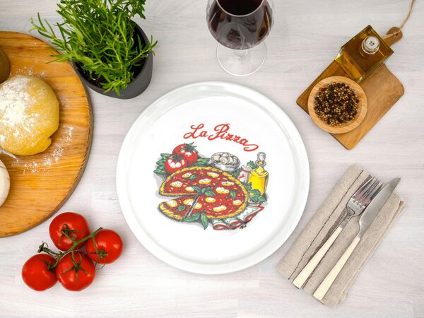 TALÍŘ NA PIZZU porcelán keramika 30 cm Creatable - Kolekce nádobí, Online Only