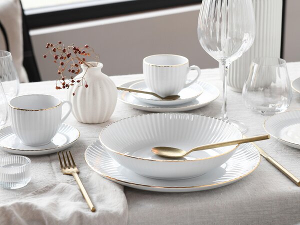 KOMBINOVANÁ SOUPRAVA, 30dílné, porcelán Creatable - Online Only nádobí, Online Only