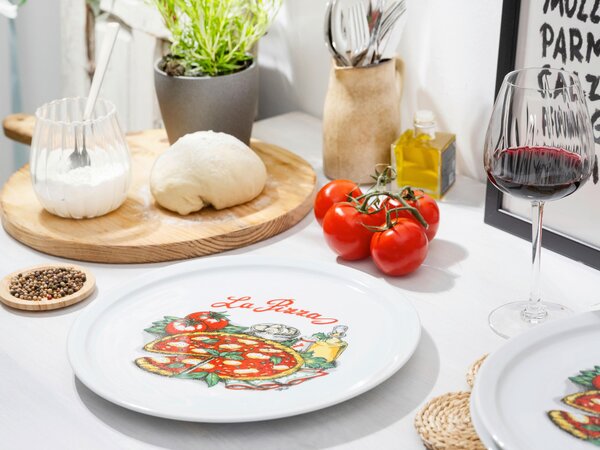 TALÍŘ NA PIZZU porcelán keramika 30 cm Creatable - Kolekce nádobí, Online Only