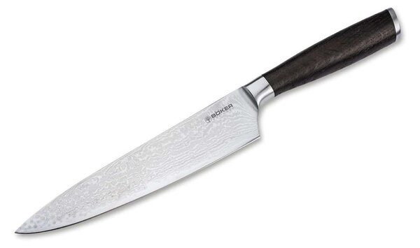 Böker - Damaškový kuchyňský nůž DAMAST 19,8 cm dub