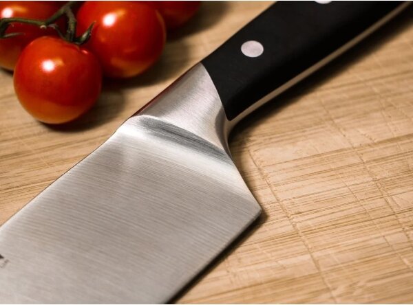 Böker - Kuchyňský nůž santoku FORGE 16 cm černá
