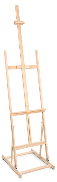 Allboards,Nastavitelný dřevěný stojan 220 cm - přírodní barva,EW03