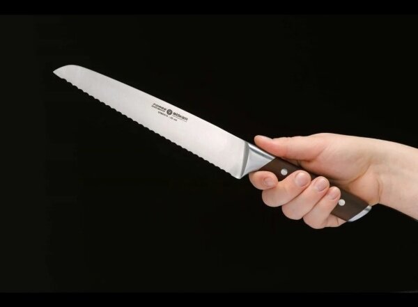Böker - Kuchyňský nůž na pečivo FORGE WOOD 22 cm javor