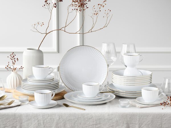 KOMBINOVANÁ SOUPRAVA, 30dílné, porcelán Creatable - Online Only nádobí, Online Only