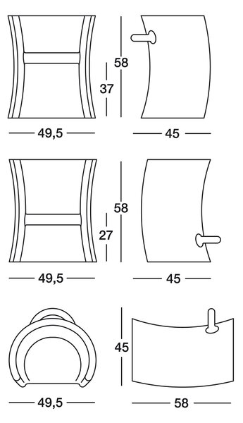 Magis Me Too designové dětské židle Trioli