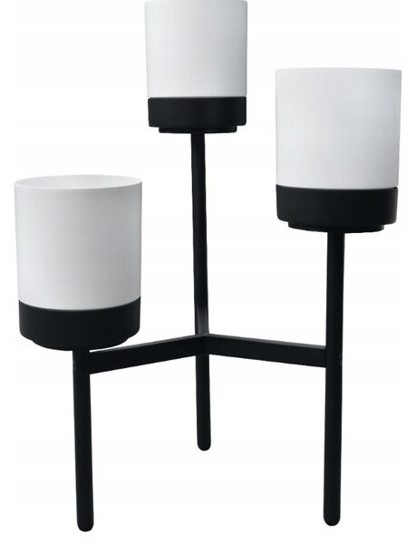 PROSPERPLAST Stojan na květiny BLOOMIE STAND bílý 54x49x80,5cm